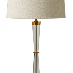 Antique Brass and glass lamp. 82Hx42cm D. €279. NOSILA-BM