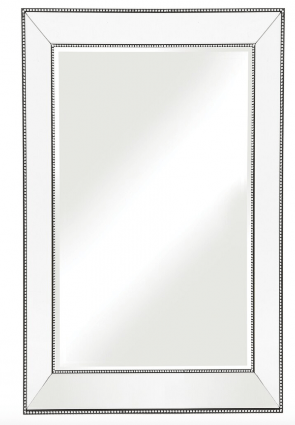 Beaded Mirror Frame Mirror