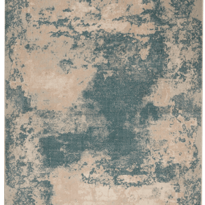 Teal abstract rug 1.6mx2.21m. 2.39mx3.2m 31EAM-RN