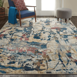 Multi-coloured rug